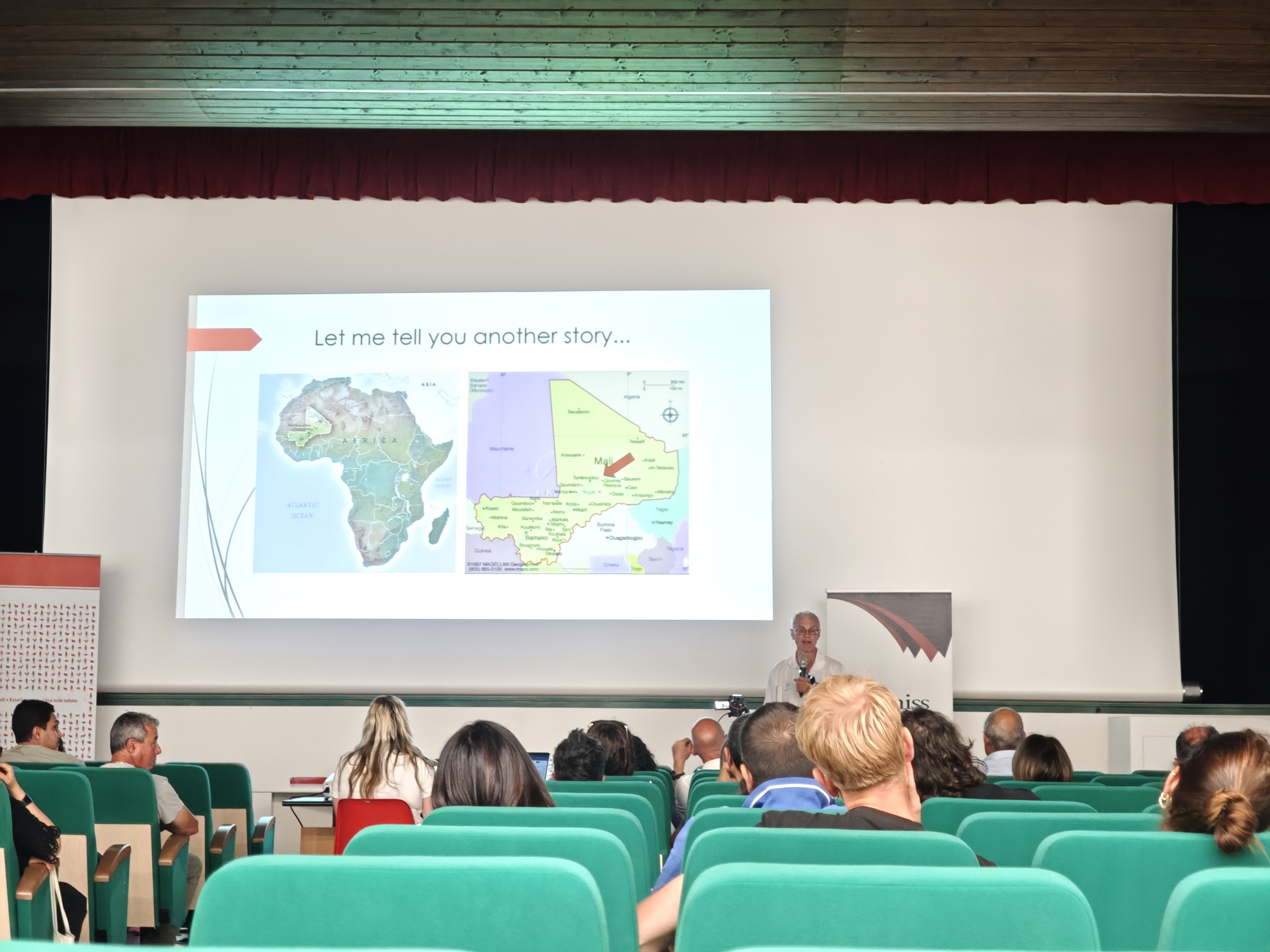 Un momento dell'incontro con i Vets with Horsepower a Ortueri