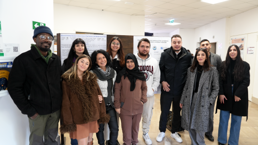 Foto di gruppo con i dottorandi e le dottorande che hanno partecipato alla giornata